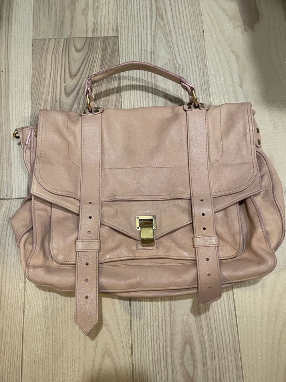 Proenza Schouler Blush Pink Leather PS1 Satchel